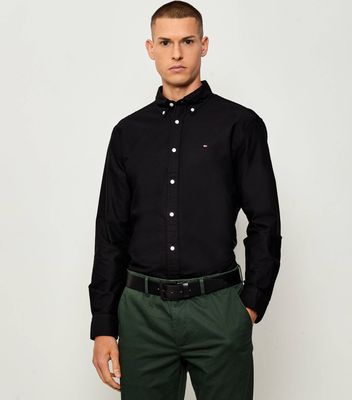 Koszula męska na jesień Tommy Hilfiger ze sklepu: Gomez Fashion Store w kategorii: Koszule męskie - zdjęcie 874714-BD9-10338_TH255M000280E60