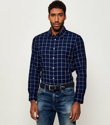 Koszula męska casualowa Tommy Hilfiger ze sklepu: Gomez Fashion Store w kategorii: Koszule męskie - zdjęcie 874714-BD9-10338_TH255M000283F37