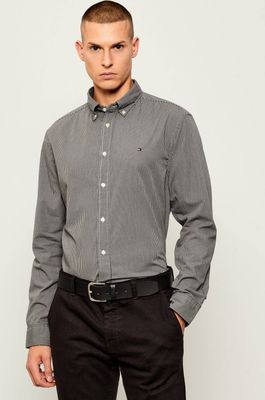 Tommy Hilfiger - Koszula męska z klasycznym kołnierzykiem ze sklepu: Gomez Fashion Store w kategorii: Koszule męskie - zdjęcie 874714-BD9-10338_TH255M000286I49