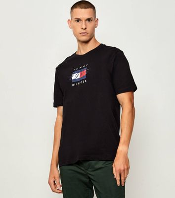 T-shirt męski Tommy Hilfiger ze sklepu: Gomez Fashion Store w kategorii: T-shirty męskie - zdjęcie 874714-BD9-10338_TH255M000294D12