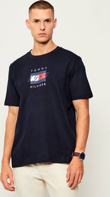 Tommy Hilfiger - T-shirt męski ze sklepu: Gomez Fashion Store w kategorii: T-shirty męskie - zdjęcie 874714-BD9-10338_TH255M000294F23