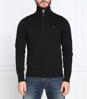Sweter męski zimowy Tommy Hilfiger ze sklepu: Gomez Fashion Store w kategorii: Swetry męskie - zdjęcie 874714-BD9-10338_TH255M000199D12