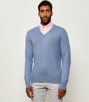 Sweter męski Tommy Hilfiger ze sklepu: Gomez Fashion Store w kategorii: Swetry męskie - zdjęcie 874714-BD9-10338_TH255M000276P42