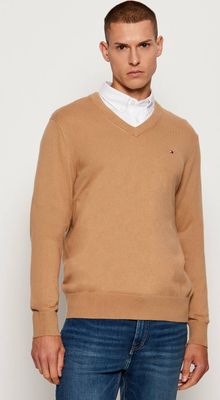 Tommy Hilfiger - Sweter męski na zimę casual ze sklepu: Gomez Fashion Store w kategorii: Swetry męskie - zdjęcie 874714-BD9-10338_TH255M000276I27