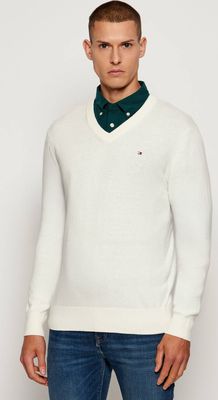 Sweter męski casual Tommy Hilfiger ze sklepu: Gomez Fashion Store w kategorii: Swetry męskie - zdjęcie 874714-BD9-10338_TH255M000276L35