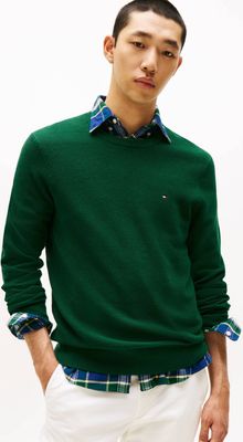 Sweter męski casual Tommy Hilfiger ze sklepu: Gomez Fashion Store w kategorii: Swetry męskie - zdjęcie 874714-BD9-10338_TH255M000299P67