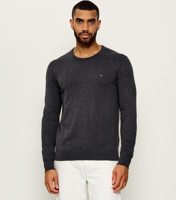 Sweter męski na zimę casual Tommy Hilfiger ze sklepu: Gomez Fashion Store w kategorii: Swetry męskie - zdjęcie 874714-BD9-10338_TH255M000275G46