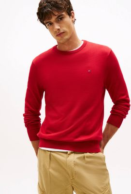 Tommy Hilfiger - Sweter męski casual ze sklepu: Gomez Fashion Store w kategorii: Swetry męskie - zdjęcie 874714-BD9-10338_TH255M000275P23
