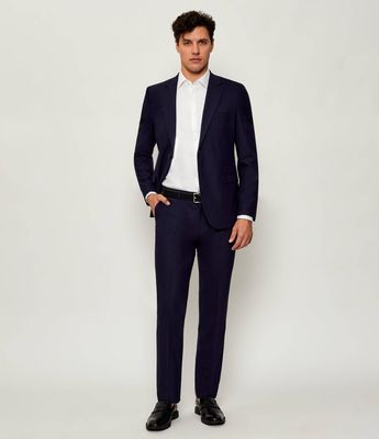 Garnitur męski jesienny HUGO ze sklepu: Gomez Fashion Store w kategorii: Garnitury męskie - zdjęcie 874714-BD9-10338_BU255M000001418