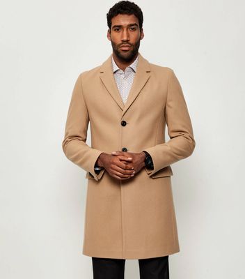 Płaszcz męski elegancki HUGO ze sklepu: Gomez Fashion Store w kategorii: Płaszcze męskie - zdjęcie 874714-BD9-10338_BU255M000015266
