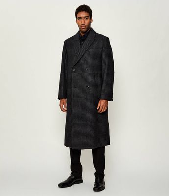 Płaszcz męski elegancki HUGO ze sklepu: Gomez Fashion Store w kategorii: Płaszcze męskie - zdjęcie 874714-BD9-10338_BU255M000018001