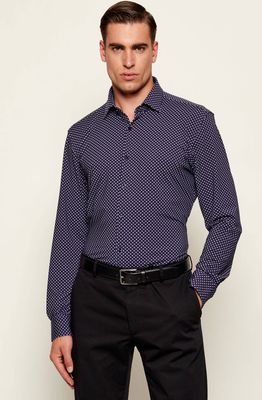 Koszula męska HUGO ze sklepu: Gomez Fashion Store w kategorii: Koszule męskie - zdjęcie 874714-BD9-10338_BU255M000024418