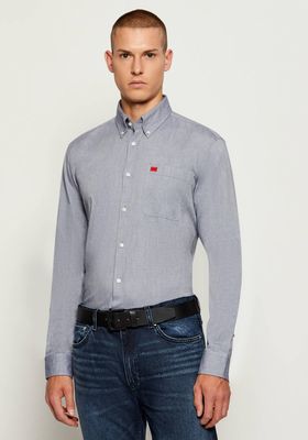 HUGO - Koszula męska ze sklepu: Gomez Fashion Store w kategorii: Koszule męskie - zdjęcie 874714-BD9-10338_BU255M000038418