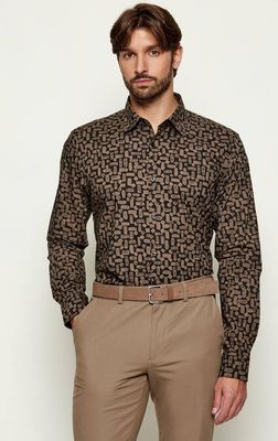 Koszula męska HUGO ze sklepu: Gomez Fashion Store w kategorii: Koszule męskie - zdjęcie 874714-BD9-10338_BU255M000041032