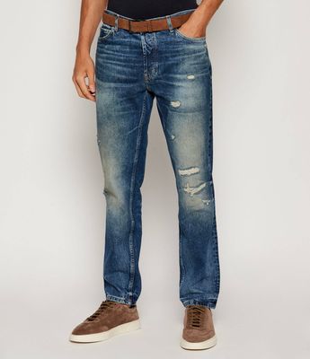 Jeansy męskie wiosenne HUGO ze sklepu: Gomez Fashion Store w kategorii: Jeansy męskie - zdjęcie 874714-BD9-10338_BU255M000057425