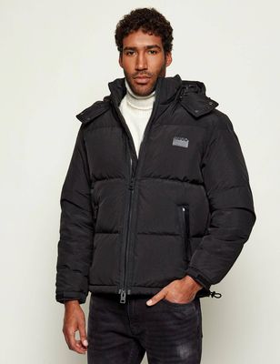 Kurtka męska casualowa HUGO ze sklepu: Gomez Fashion Store w kategorii: Kurtki męskie - zdjęcie 874714-BD9-10338_BU255M000073001