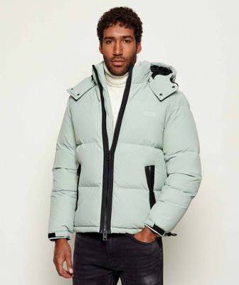 Kurtka męska na zimę HUGO ze sklepu: Gomez Fashion Store w kategorii: Kurtki męskie - zdjęcie 874714-BD9-10338_BU255M000073338