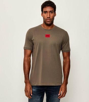 T-shirt męski HUGO ze sklepu: Gomez Fashion Store w kategorii: T-shirty męskie - zdjęcie 874714-BD9-10338_BU255M000079032