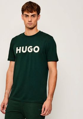 T-shirt męski młodzieżowy HUGO ze sklepu: Gomez Fashion Store w kategorii: T-shirty męskie - zdjęcie 874714-BD9-10338_BU255M000082385