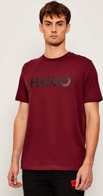 T-shirt męski HUGO ze sklepu: Gomez Fashion Store w kategorii: T-shirty męskie - zdjęcie 874714-BD9-10338_BU255M000082602