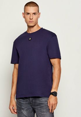 T-shirt męski casual HUGO ze sklepu: Gomez Fashion Store w kategorii: T-shirty męskie - zdjęcie 874714-BD9-10338_BU255M000087418