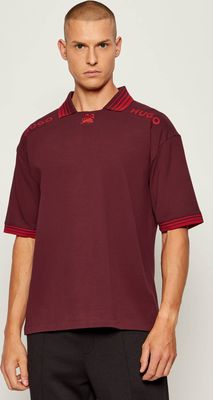 T-shirt męski HUGO ze sklepu: Gomez Fashion Store w kategorii: T-shirty męskie - zdjęcie 874714-BD9-10338_BU255M000092603