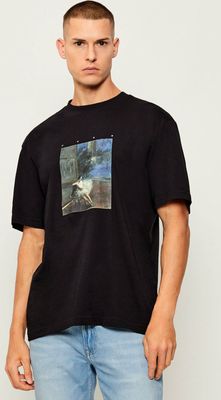 T-shirt męski na wiosnę HUGO ze sklepu: Gomez Fashion Store w kategorii: T-shirty męskie - zdjęcie 874714-BD9-10338_BU255M000094001