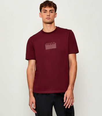 T-shirt męski HUGO ze sklepu: Gomez Fashion Store w kategorii: T-shirty męskie - zdjęcie 874714-BD9-10338_BU255M000108602