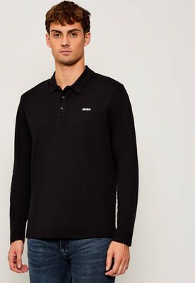 T-shirt męski na jesień casual HUGO ze sklepu: Gomez Fashion Store w kategorii: T-shirty męskie - zdjęcie 874714-BD9-10338_BU255M000111001