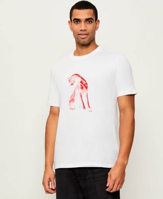 T-shirt męski młodzieżowy HUGO ze sklepu: Gomez Fashion Store w kategorii: T-shirty męskie - zdjęcie 874714-BD9-10338_BU255M000115100