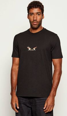 T-shirt męski na wiosnę HUGO ze sklepu: Gomez Fashion Store w kategorii: T-shirty męskie - zdjęcie 874714-BD9-10338_BU255M000121001