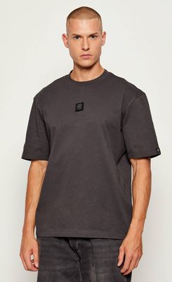 T-shirt męski casual na wiosnę HUGO ze sklepu: Gomez Fashion Store w kategorii: T-shirty męskie - zdjęcie 874714-BD9-10338_BU255M000125205