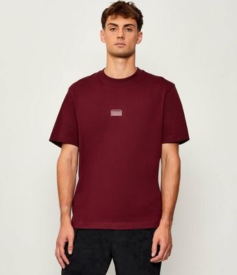 T-shirt męski HUGO ze sklepu: Gomez Fashion Store w kategorii: T-shirty męskie - zdjęcie 874714-BD9-10338_BU255M000135602