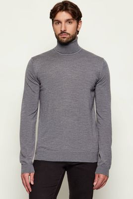 Sweter męski na zimę HUGO ze sklepu: Gomez Fashion Store w kategorii: Swetry męskie - zdjęcie 874714-BD9-10338_BU255M000138034