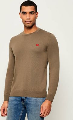 Sweter męski zimowy HUGO ze sklepu: Gomez Fashion Store w kategorii: Swetry męskie - zdjęcie 874714-BD9-10338_BU255M000141032