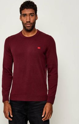 Sweter męski zimowy HUGO ze sklepu: Gomez Fashion Store w kategorii: Swetry męskie - zdjęcie 874714-BD9-10338_BU255M000141602