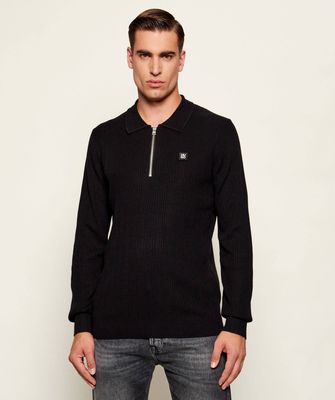 Sweter męski HUGO ze sklepu: Gomez Fashion Store w kategorii: Swetry męskie - zdjęcie 874714-BD9-10338_BU255M000143001