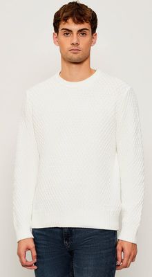 Sweter męski na zimę HUGO ze sklepu: Gomez Fashion Store w kategorii: Swetry męskie - zdjęcie 874714-BD9-10338_BU255M000151102