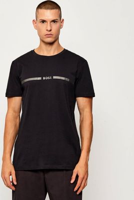 BOSS BLACK - T-shirt męski na wiosnę ze sklepu: Gomez Fashion Store w kategorii: T-shirty męskie - zdjęcie 874714-BD9-10338_BW255M000008005
