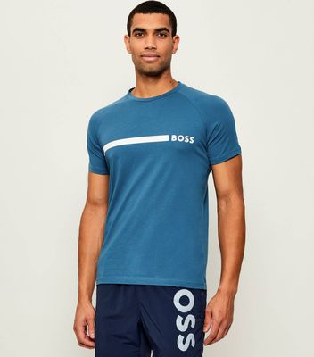 T-shirt męski na wiosnę BOSS BLACK ze sklepu: Gomez Fashion Store w kategorii: T-shirty męskie - zdjęcie 874714-BD9-10338_BW255M000026471