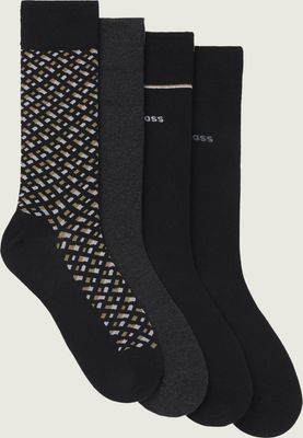 BOSS BLACK - Skarpetki damskie casual ze sklepu: Gomez Fashion Store w kategorii: Skarpetki damskie - zdjęcie 874714-BD9-10338_BW255M000028002