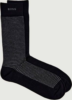 BOSS BLACK - Skarpetki damskie gładkie casual ze sklepu: Gomez Fashion Store w kategorii: Skarpetki damskie - zdjęcie 874714-BD9-10338_BW255M000051001