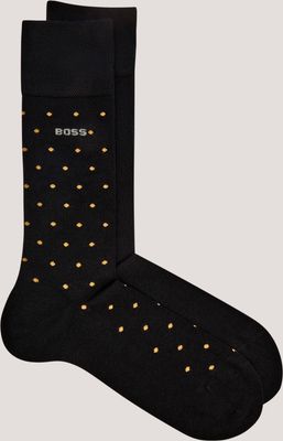 BOSS BLACK - Skarpetki damskie w groszki ze sklepu: Gomez Fashion Store w kategorii: Skarpetki damskie - zdjęcie 874714-BD9-10338_BW255M000070001