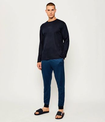 Piżama męska BOSS BLACK ze sklepu: Gomez Fashion Store w kategorii: Piżamy męskie - zdjęcie 874714-BD9-10338_BW255M000087405