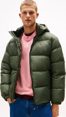 Kurtka męska na zimę Tommy Jeans ze sklepu: Gomez Fashion Store w kategorii: Kurtki męskie - zdjęcie 874714-BD9-10338_TM255M000048F98