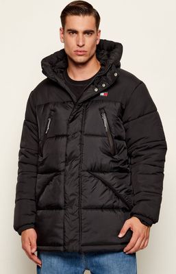 Kurtka męska casual na zimę Tommy Jeans ze sklepu: Gomez Fashion Store w kategorii: Kurtki męskie - zdjęcie 874714-BD9-10338_TM255M000095D44