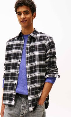 Koszula męska casualowa Tommy Jeans ze sklepu: Gomez Fashion Store w kategorii: Koszule męskie - zdjęcie 874714-BD9-10338_TM255M000067D44