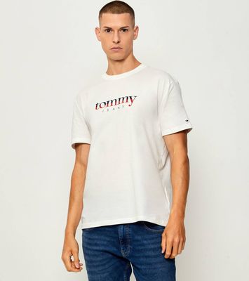 T-shirt męski na wiosnę Tommy Jeans ze sklepu: Gomez Fashion Store w kategorii: T-shirty męskie - zdjęcie 874714-BD9-10338_TM255M000053A07