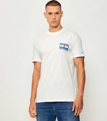T-shirt męski w stylu młodzieżowym Tommy Jeans ze sklepu: Gomez Fashion Store w kategorii: T-shirty męskie - zdjęcie 874714-BD9-10338_TM255M000108A07