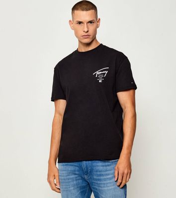 T-shirt męski casual wiosenny Tommy Jeans ze sklepu: Gomez Fashion Store w kategorii: T-shirty męskie - zdjęcie 874714-BD9-10338_TM255M000111D44